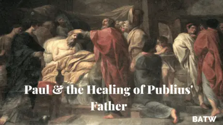 Read more about the article What Could the Healing of Publius’ Father Informs us About Sickness and Diseases?