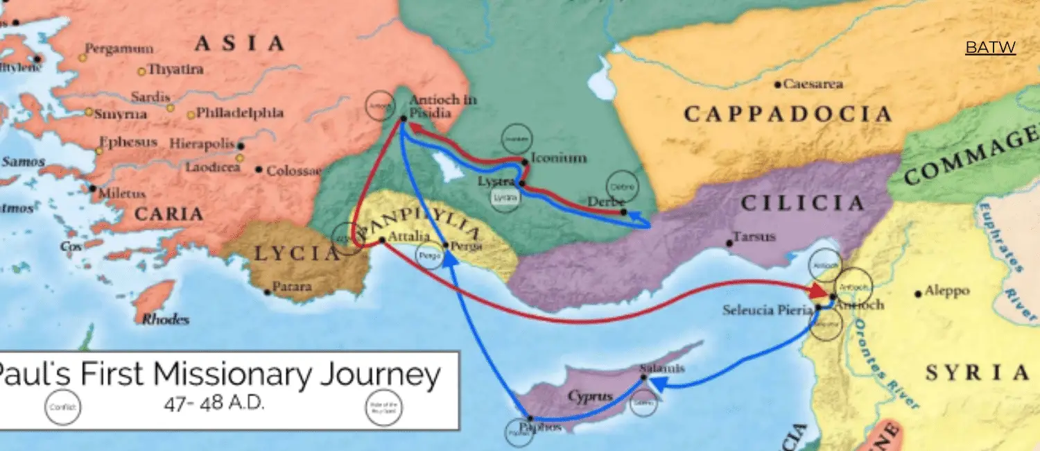 paul's-first-missionary-journey